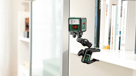 bosch nivelyras lazerinis - Kryžminis lazerinis nivelyras Bosch Quigo - 2 nuotrauka
