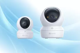 pixel 8 pro - EZVIZ H6C G1 PRO 8MP 4K Wi-Fi PTZ Kamera Balta (White) - 3 nuotrauka