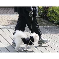 pavadelis suniui 15 m - Automatinis pavadėlis Purlov Automatic Leash XL16304, juodas/pilkas, 5 m x 11 mm - 8 nuotrauka