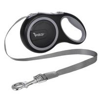 pavadelis suniui 15 m - Automatinis pavadėlis Purlov Automatic Leash XL16304, juodas/pilkas, 5 m x 11 mm - 13 nuotrauka