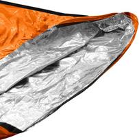 biva - ORTOVOX Bivy Ultralight, suaugusiems, stačiakampis miegmaišis, poliuretanas, Sidabras (Silver), Mėlyna (Blue), Oranžinė (Orange) - 3 nuotrauka