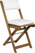 baltas lauko staliukas - Lauko baldų komplektas Fieldmann FDZN 4003-T, rudas/baltas (Brown/White) - 4 nuotrauka