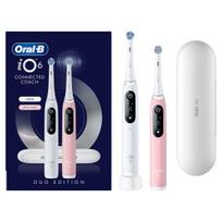 Oral-B iO Series 6 Duo White/Pink (Baltas/Rožinis)