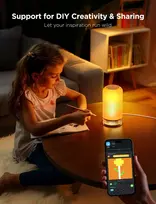 lempa 6500k - Govee H6022 RGBICWW, Wi-Fi/Bluetooth - 8 nuotrauka