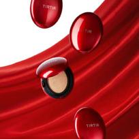 cushion makiaza pagrindas - TIRTIR Mask Fit Red Cushion Mini ilgai išliekantis makiažo pagrindas 24N Latte 4.5 g - 2 nuotrauka