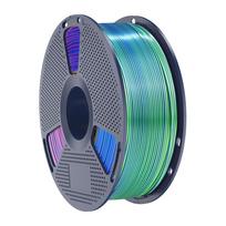 pla - Sunlu PLA+ Silk Tri-Color Filament Blue-Green-Purple 1.75mm 1kg - 3 nuotrauka