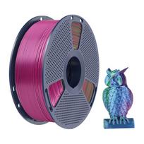 pla - Sunlu PLA+ Silk Tri-Color Filament Blue-Green-Purple 1.75mm 1kg - 5 nuotrauka