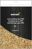 Medžio drožlės šaltam rūkymui MUSTANG, 3 l Vyšnių (Cherry)