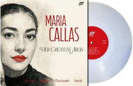 lp ploksteles - Vinilinė plokštelė LP MARIA CALLAS „Her Greatest Arias“ (Clear Vinyl) (LP) - 2 nuotrauka