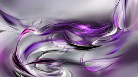 Fototapetas Artgeist Purple Swirls Ii, 280 cm x 280 cm