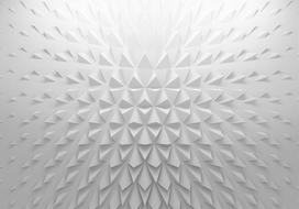 Fototapetas Artgeist Tetrahedrons 4XLFT1690SAM, 280 cm x 280 cm