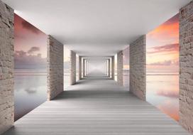 Fototapetas Artgeist Walk In The Sky, 280 cm x 280 cm