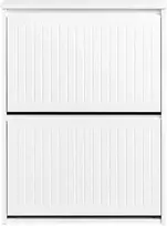SoBuy Batų spintelė FSR165-K-W, balta (White)