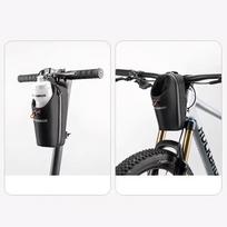 handlebar - Rockbros P002 Vairo krepšys 1.5l Juodas (Black) - 2 nuotrauka