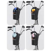 handlebar - Rockbros P002 Vairo krepšys 1.5l Juodas (Black) - 7 nuotrauka