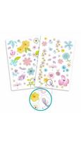 piesimo rinkinys - DJECO Body Art tatuiruotės Laukų gėlės, DJ09585 - 5 nuotrauka