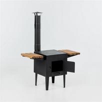 oven grill - DM GRILL BOILER OVEN 45 cm, ruda/juoda (Brown/Black) - 3 nuotrauka