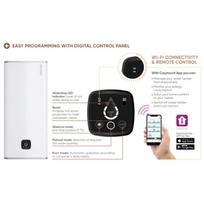 elektriniai vandens sildytuvai 80 l horizontalus - Elektrinis vandens šildytuvas Atlantic VERTIGO NEW STEATITE WIFI 80, vertikalus / horizontalus, 65 l - 6 nuotrauka