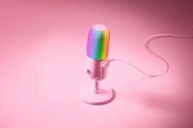 razer seiren - Razer Seiren V3 Chroma Quartz (Rožinė) - 2 nuotrauka