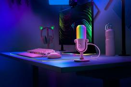 razer seiren - Razer Seiren V3 Chroma Quartz (Rožinė) - 3 nuotrauka
