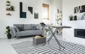 leifheit - Leifheit Classic M Juodas (Black) 120x38 cm - 3 nuotrauka