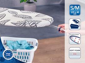 leifheit board - Leifheit Ironing Cover Perfect Steam M 125x40cm Assort - 2 nuotrauka