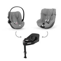 cybex sirona i size plus - Cybex Sirona G i-Size PLUS, 0-18 kg, Pilkas (Stone Grey) - 3 nuotrauka