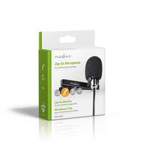 mikrofonas 3 5mm - Nedis MICCJ105BK Prisegamas mikrofonas Juoda (Black) - 2 nuotrauka