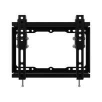 sieninis tv stovas - Cabletech UCH0153 TV laikiklis 23-42", pakreipiamas, Juodas (Black) - 6 nuotrauka