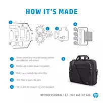 messenger krepsys - HP Professional 14.1-inch Laptop Bag - 4 nuotrauka