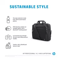 messenger krepsys - HP Professional 14.1-inch Laptop Bag - 6 nuotrauka