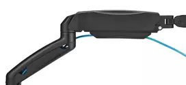 monitor vesa 100x100 - Up Up Premium Dual-Screen Monitoriaus laikiklis 17-32'', VESA 75x75, 100x100, Matinė juoda (Matte Black) - 4 nuotrauka