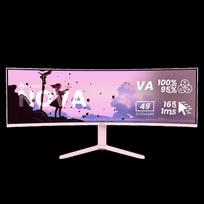 Arozzi Nova 49", VA, 32:9, 165Hz, curved, pink