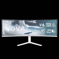 Arozzi Nova 49", VA, 32:9, 165Hz, DQHD, baltas (white)