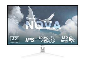 baltas monitorius - Arozzi Nova 32", IPS, QHD, 180Hz, baltas (white) - 7 nuotrauka