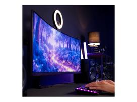 3440 - Arozzi Nova 34" VA, UWQHD, 165Hz, lenktas, violetinis (purple) - 3 nuotrauka