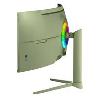 monitorius 5120 x 1440 - Arozzi Nova 49", VA, DQHD, 165Hz, Forest Green - 12 nuotrauka