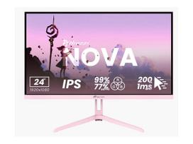 ips 200hz - Arozzi Nova 24", IPS, FHD, 200Hz, pink - 8 nuotrauka