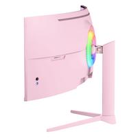 1440 monitorius curved - Arozzi Nova 49", VA, 32:9, 165Hz, curved, pink - 10 nuotrauka