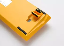 rgb klaviatura - Ducky One 3 Yellow Mini Cherry MX Speed Silver (Geltona) - 3 nuotrauka