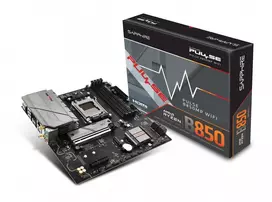 pagrindine plokste am5 - Sapphire PULSE B850M WIFI - 2 nuotrauka