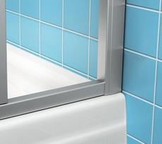 duso kabina 80x80 - Pusapvalė dušo kabina Ravak SKCP4-90 Pearl, 90x90 cm - 6 nuotrauka