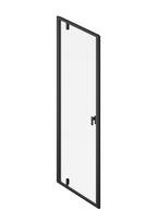 grudinto stiklo durys - Dušo durys Ravak Nexty NDOP1-90, 90 cm x 195 cm, juodas (Black) + skaidrus (Transparent) - 9 nuotrauka