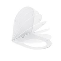 klozetas - Unitazas, pastatomas Ravak Elegant RimOff, su dangčiu, 380 mm x 605 mm - 7 nuotrauka