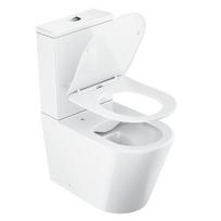 klozetas - Unitazas, pastatomas Ravak Elegant RimOff, su dangčiu, 380 mm x 605 mm - 8 nuotrauka