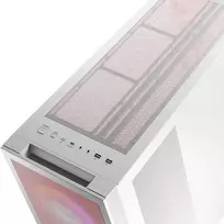 white case computer - Kompiuterio korpusas Modecom Volcano Expanse S Apex ARGB, balta - 3 nuotrauka