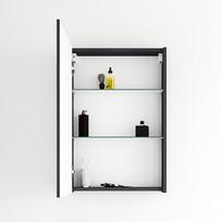 vonios spintele su veidrodziu - Vonios spintelė su veidrodžiu Riva SV 50A-5E, medžio (Wood) - 9 nuotrauka