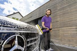 karcher k4 antgalis - Plovimo šepetys Karcher WB 7 Plus 3-in-1 (2.644-374.0) - 2 nuotrauka