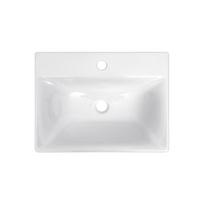 spintele su praustuvu senukai - Vonios spintelė su praustuvu Riva SA 50A-5, medžio (Woodflow Ash) - 4 nuotrauka