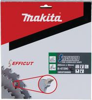 medienos pjovimas - Pjovimo diskas medienai Makita EFFICUT; 260x2,15x30,0 mm; Z80; 10° - 3 nuotrauka